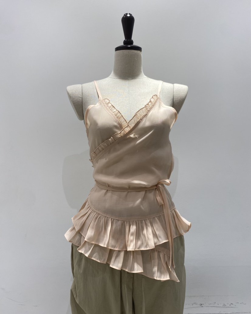 NOPROBLEM韓國代購㊣女士新款25春夏人氣真品休閑時尚吊帶背心NOPROBLEM吊帶/背心