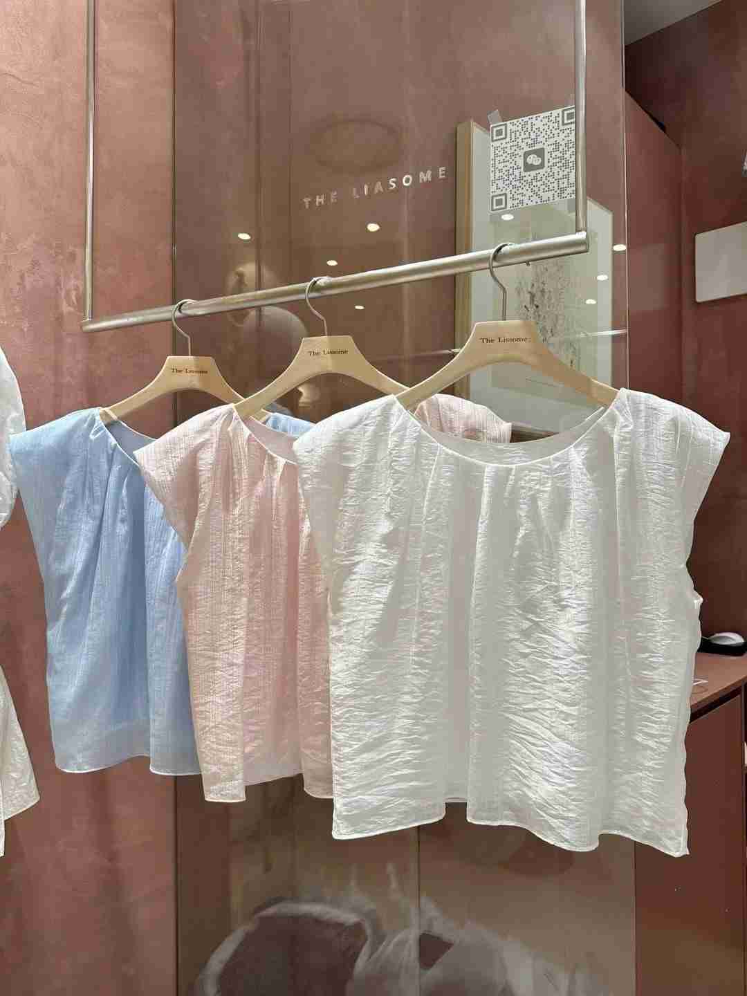 THE LIASOME韓國直郵㊣女裝新品人氣職業時尚推薦襯衫蕾絲衫THE LIASOME襯衫/蕾絲衫