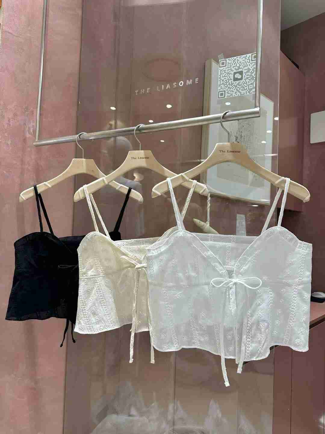 THE LIASOME東大門㊣代購女士新品真品時尚休閑25春夏吊帶背心THE LIASOME吊帶/背心