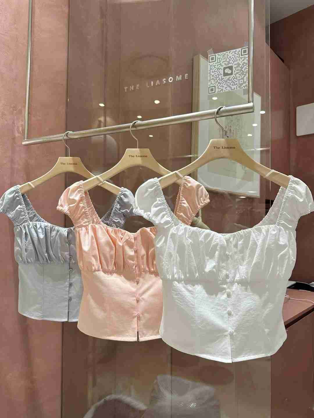 THE LIASOME韓國代購㊣女士新款時尚25春夏推薦休閑吊帶背心THE LIASOME吊帶/背心
