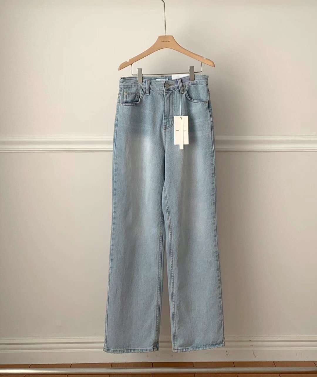 TONEOF/ARRICCHISI韓國直郵㊣女裝新品25春夏休閑熱賣牛仔褲OHEN牛仔褲