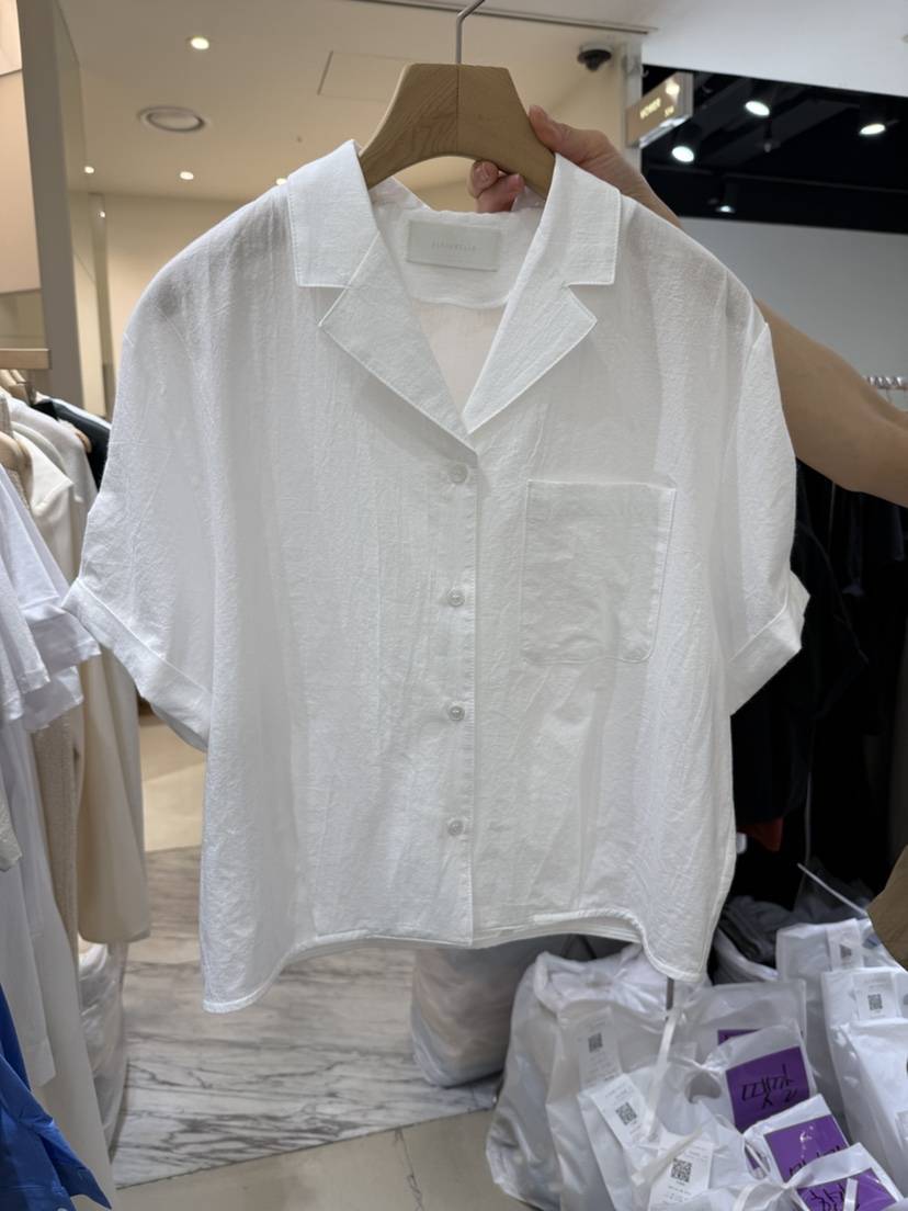 YIKHO STYLE韓國直郵㊣女士新品時尚休閑推薦職業襯衫蕾絲衫YIKHO STYLE襯衫/蕾絲衫