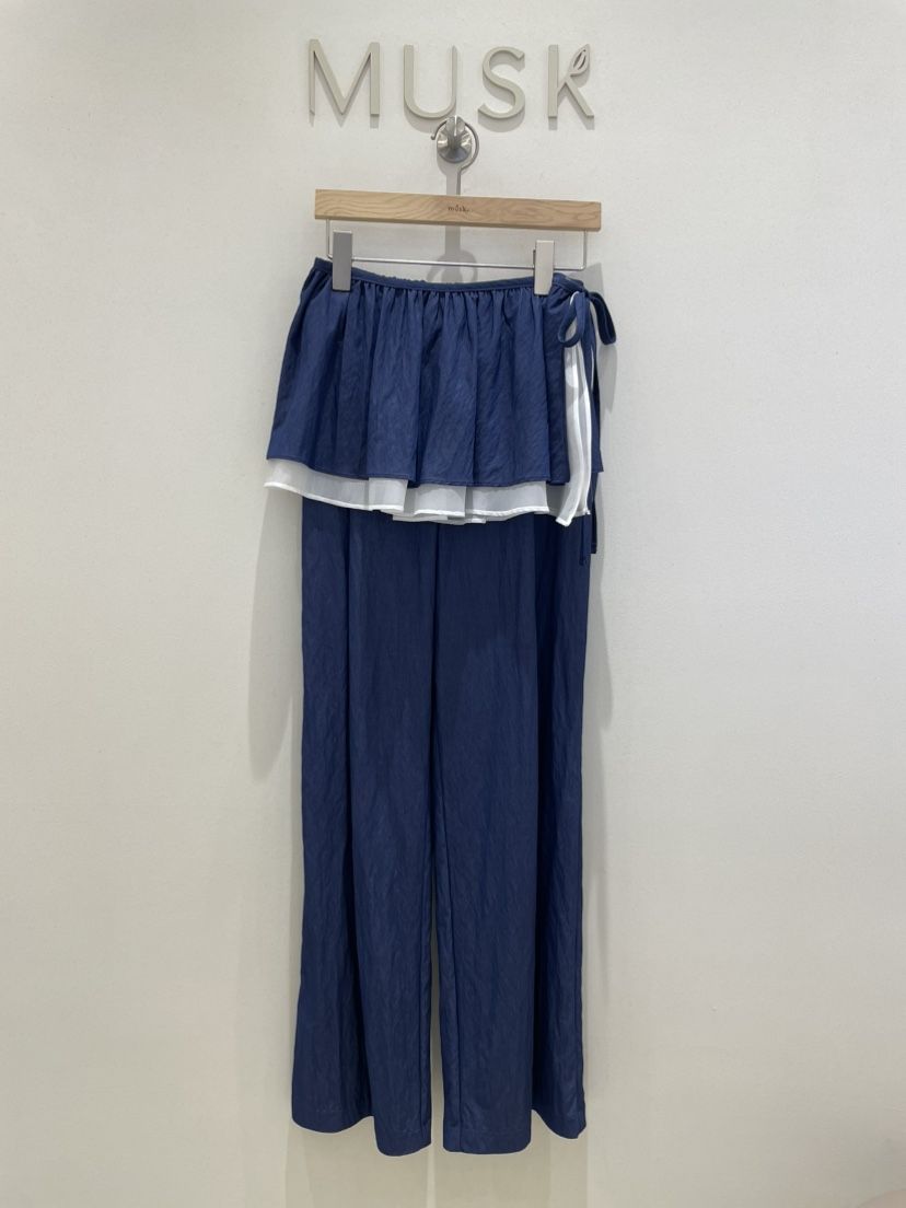 MUSK東大門㊣代購女裝新品熱賣休閑時尚推薦真品25春夏裙褲MUSK裙褲