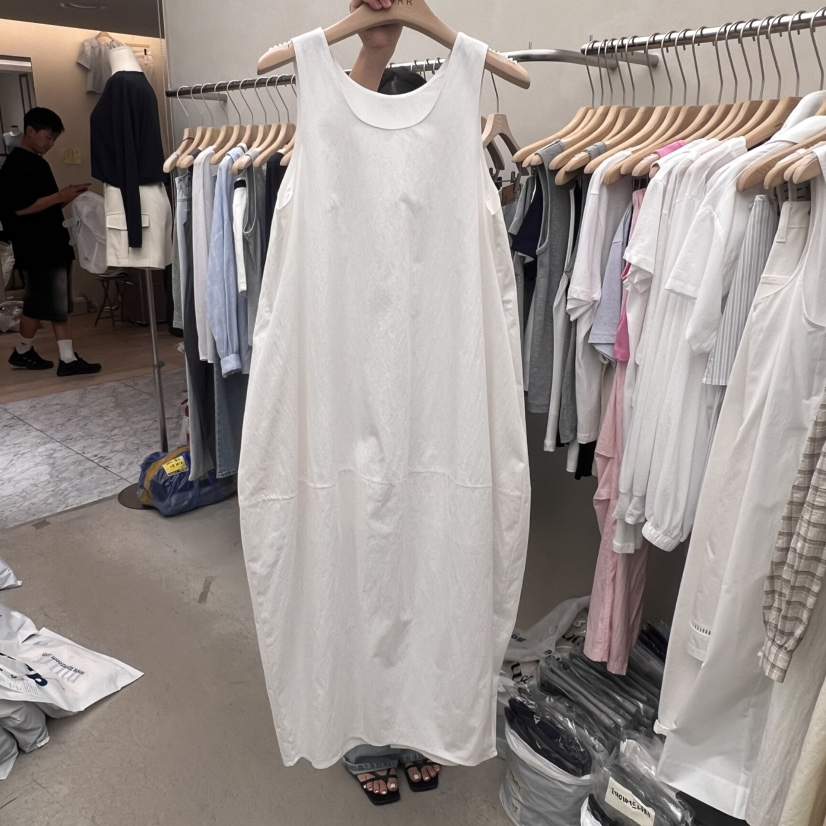 MURR韓國代購㊣女裝新款25春夏休閑人氣時尚真品熱賣連衣裙MURR連衣裙