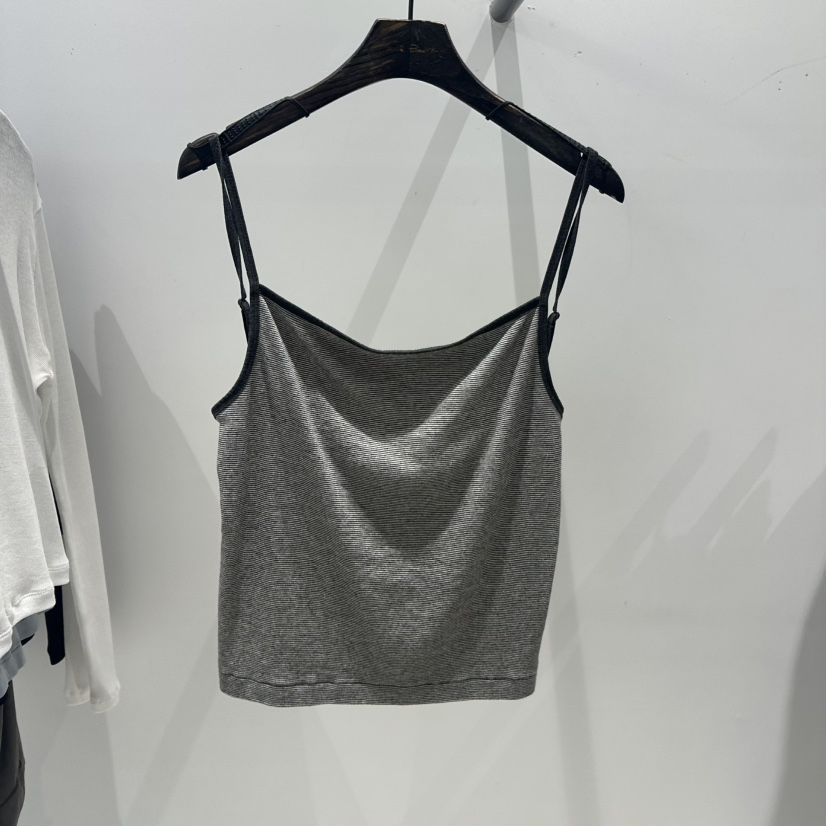 JANE BIRKIN東大門㊣直郵女裝新品熱賣人氣職業25春夏吊帶背心JANE BIRKIN設計師品牌吊帶/背心