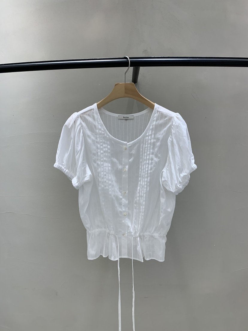 BOUTIQUE SEOUL-P東大門㊣代購女士新款熱賣時尚襯衫蕾絲衫But ton/BOUTIQUE SEOUL襯衫/蕾絲衫