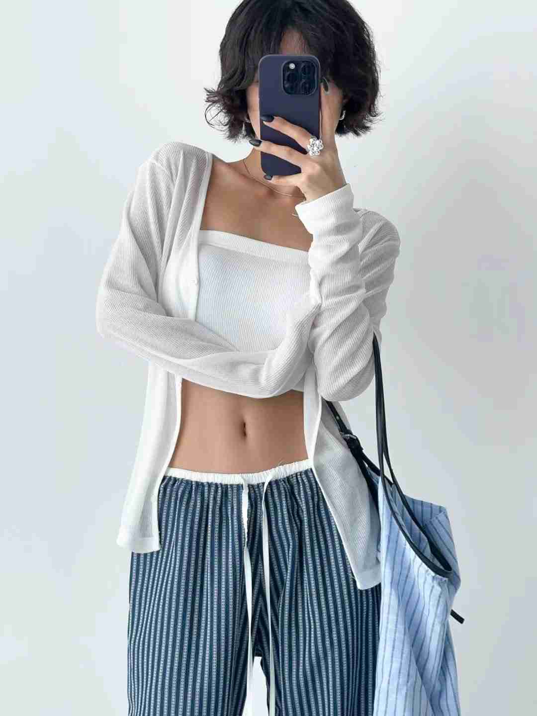 BUSTLING東大門㊣直郵女裝新品職業人氣休閑針織衫羊毛開衫BUSTLING針織衫