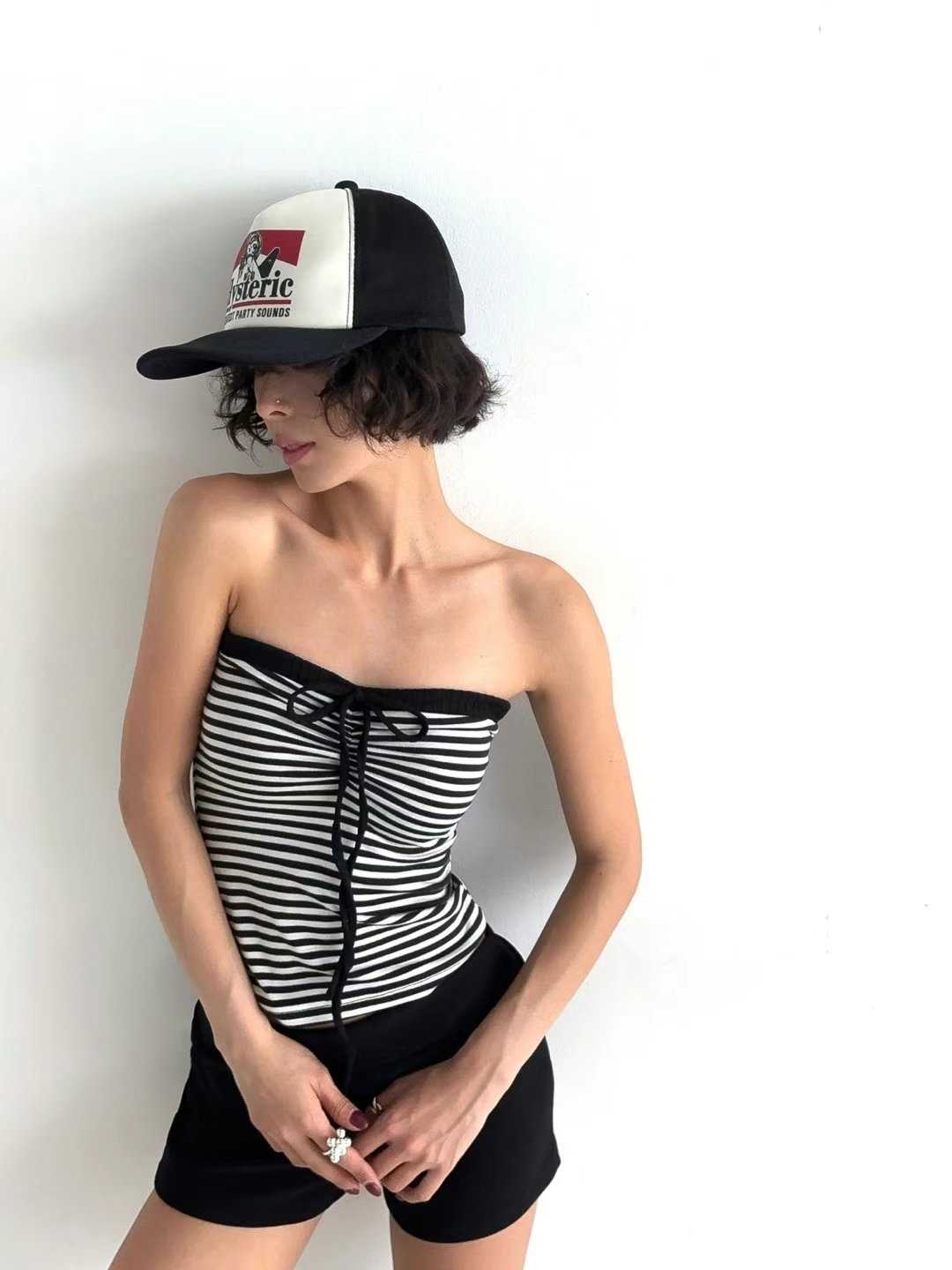 BUSTLING東大門㊣實拍女裝新款熱賣25春夏職業人氣吊帶背心BUSTLING吊帶/背心