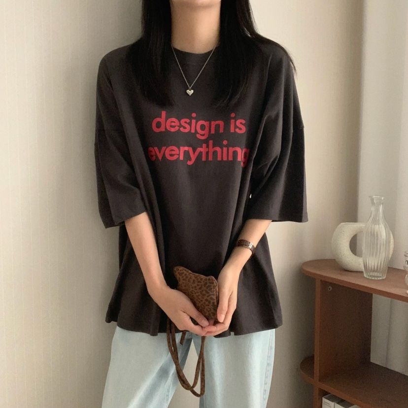 HELLO JINI韓國直郵㊣女裝新款熱賣推薦人氣休閑時尚25春夏T恤HELLO JINIT恤