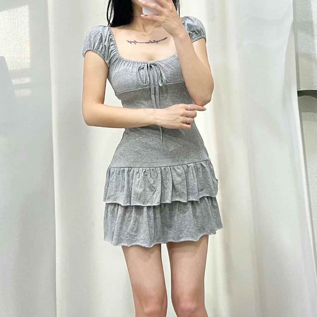 BOY MEET GIRL-T東大門㊣實拍女裝新品休閑時尚25春夏連衣裙BOY MEET GIRL-T連衣裙