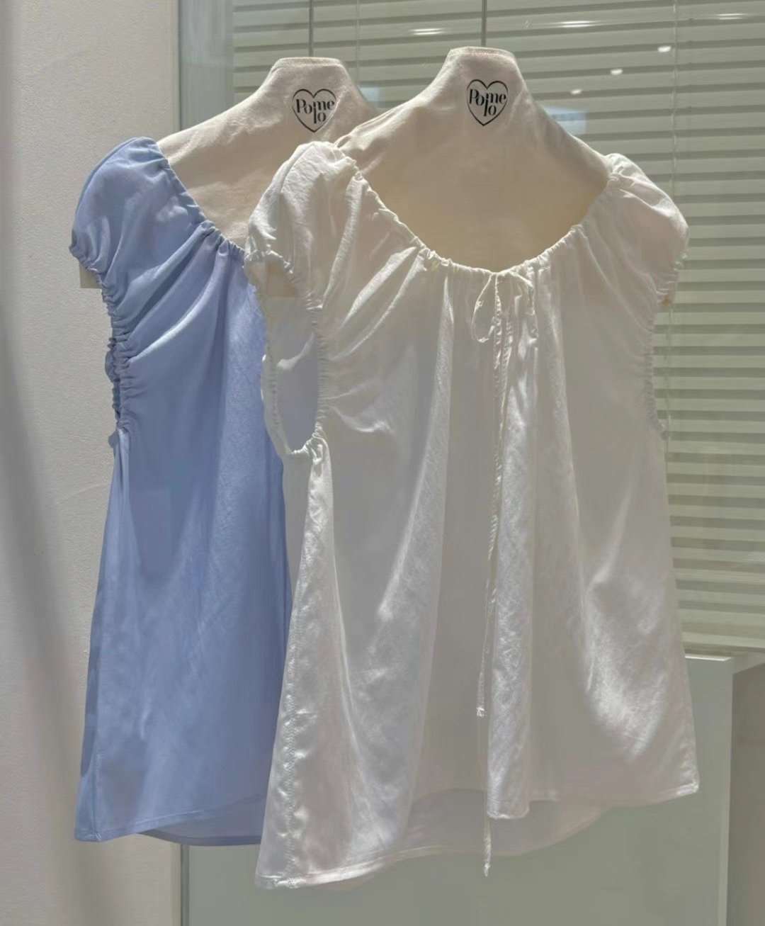 POMELO韓國代購㊣女裝新款職業休閑人氣熱賣真品襯衫蕾絲衫POMELO襯衫/蕾絲衫