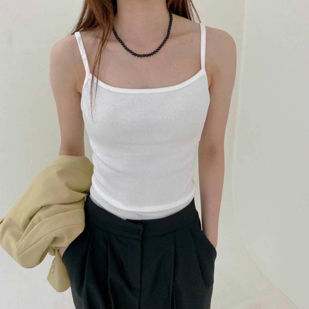 M.STORY韓國代購㊣女士新款職業休閑推薦時尚人氣吊帶背心M.STORY吊帶/背心