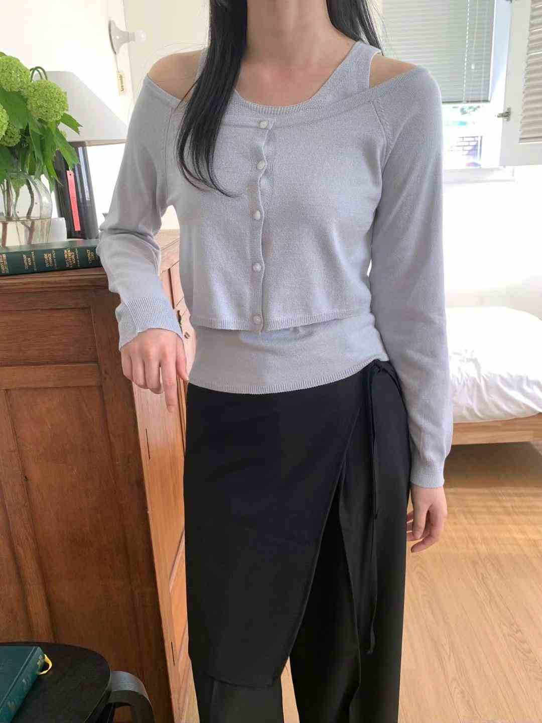 M.STORY韓國代購㊣女裝新款職業人氣休閑熱賣真品25春夏套裝M.STORY套裝