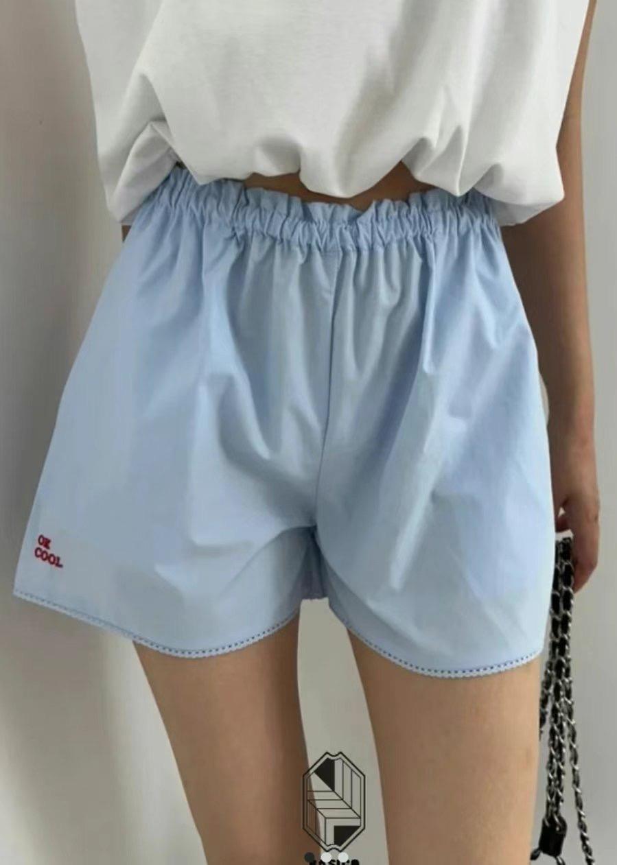 YUNI YUNI-유니유니-T東大門㊣實拍女裝新品25春夏短褲蕾絲YUNI YUNI短褲