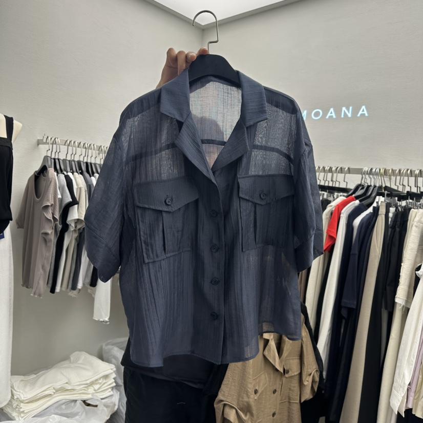 MOANA東大門㊣直郵女裝新品人氣職業時尚休閑熱賣襯衫蕾絲衫MOANA襯衫/蕾絲衫