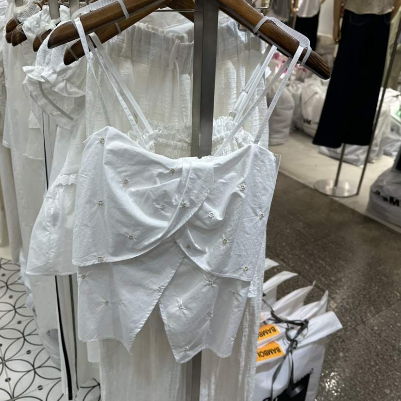 BAMBOLINA東大門㊣直郵女士新品推薦熱賣職業真品休閑吊帶背心BAMBOLINA吊帶/背心