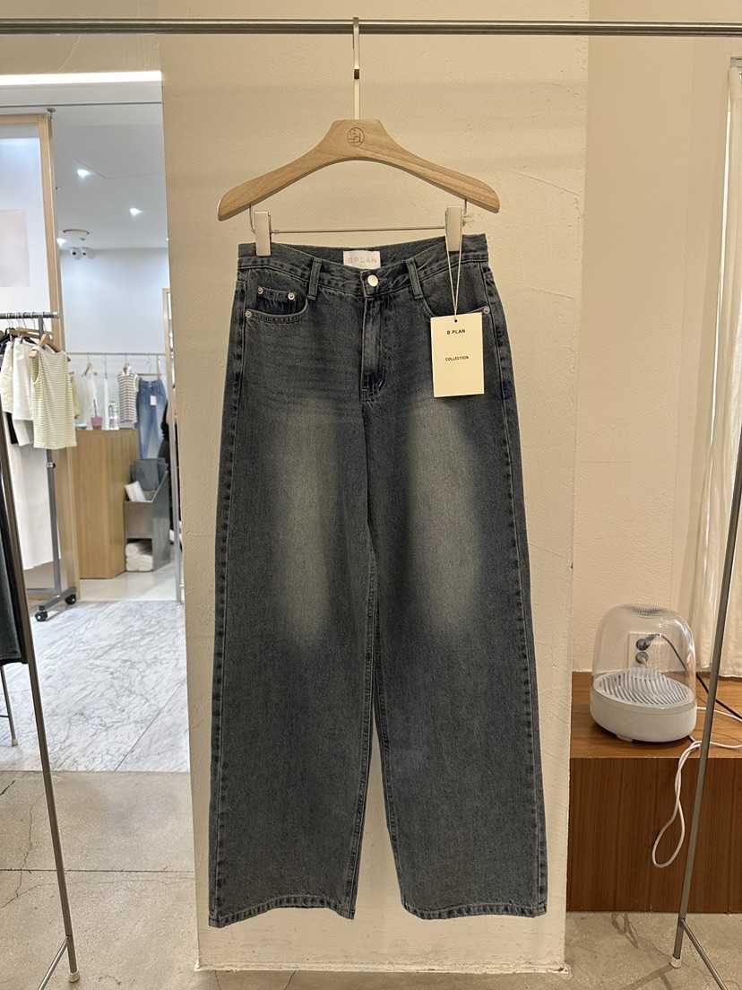 BPLAN韓國代購㊣女裝新品人氣推薦職業休閑真品時尚25春夏牛仔褲BPLAN牛仔褲