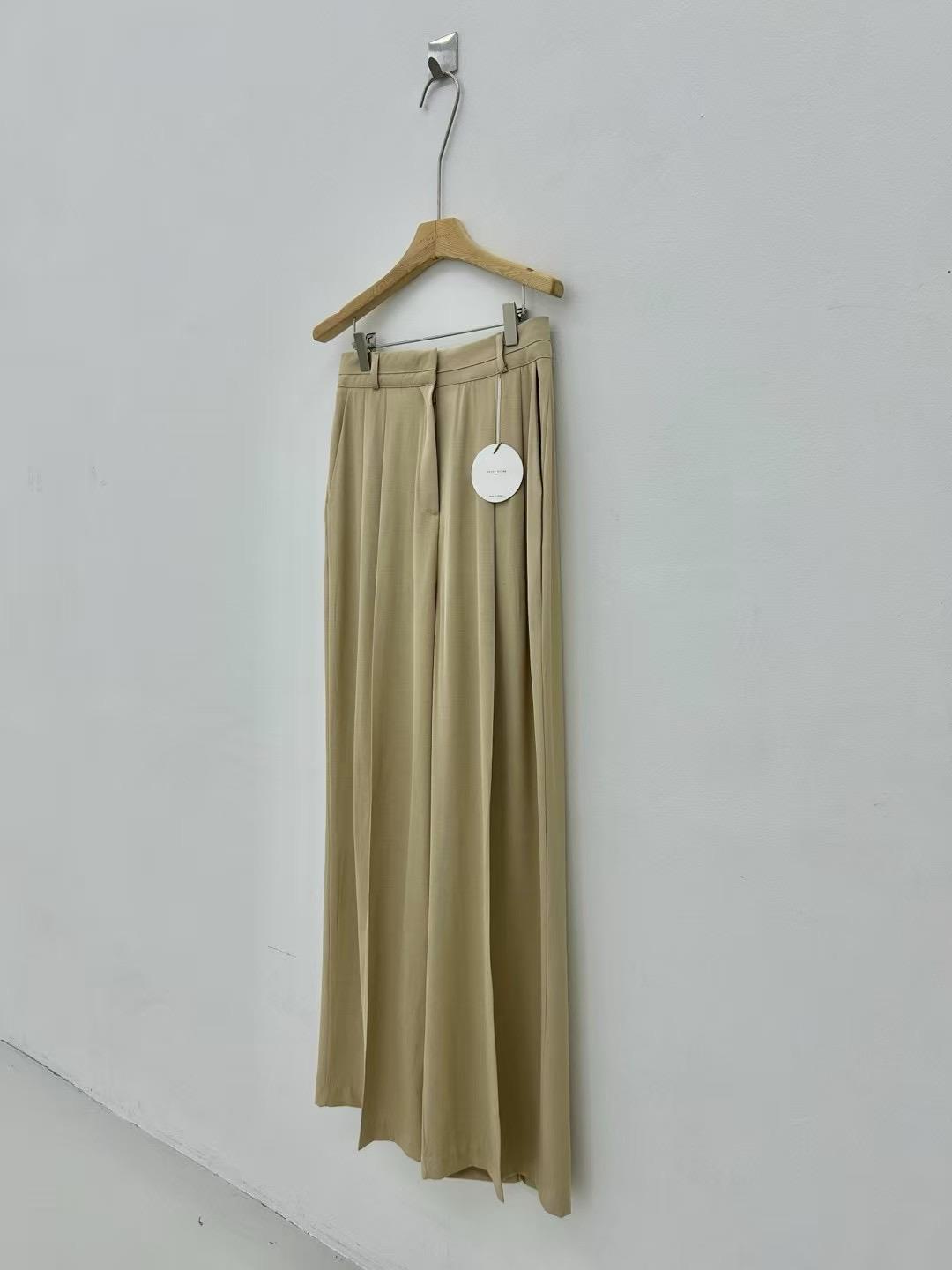 STYLE SCRAP-OT韓國直郵㊣女裝新款時尚休閑休閑褲腰帶亞麻STYLE SCRAP-OT休閑褲