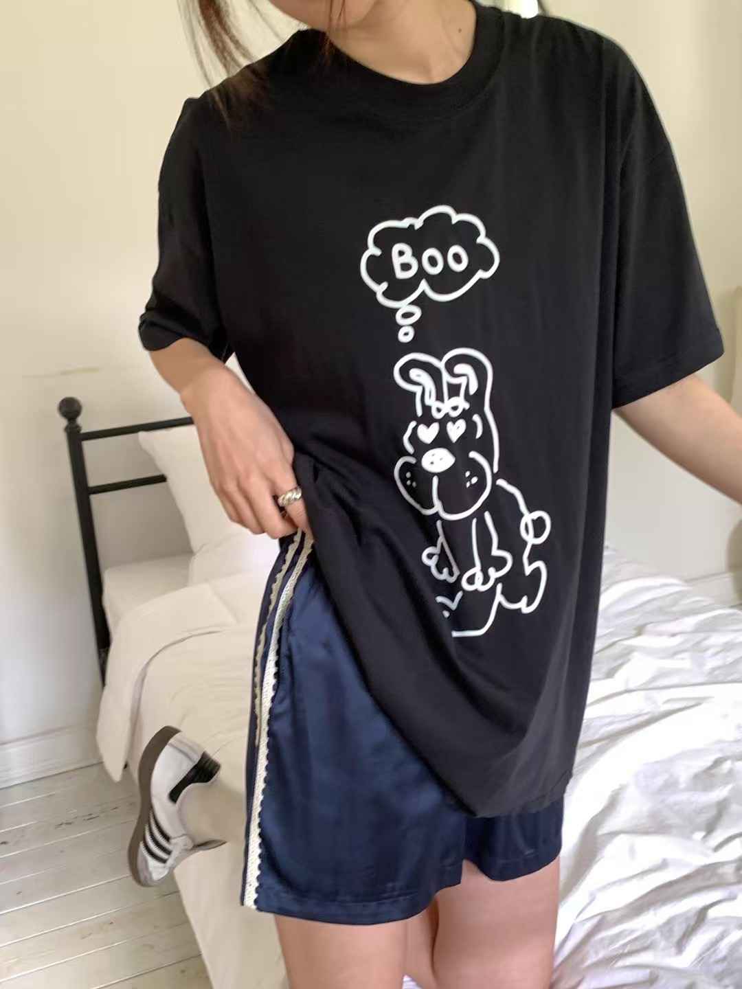 WUNDERKIND東大門㊣實拍女士新品25春夏推薦休閑熱賣時尚T恤WUNDERKINDT恤