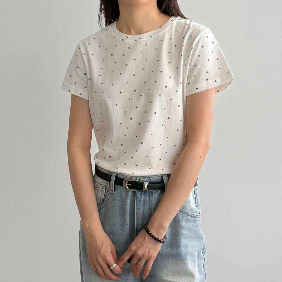 ABLE CO東大門㊣實拍女裝新款25春夏休閑時尚推薦職業人氣T恤ABLE COT恤