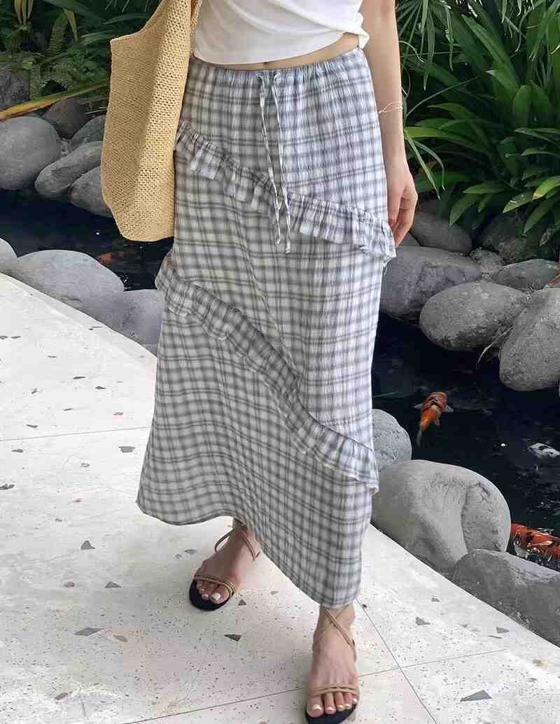 ONDA東大門㊣直郵女士新款職業真品熱賣推薦休閑人氣長裙棉質ONDA長裙
