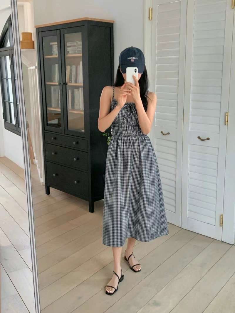 ON-NI-언니-T東大門㊣代購女裝新款真品25春夏熱賣連衣裙ON-NI連衣裙