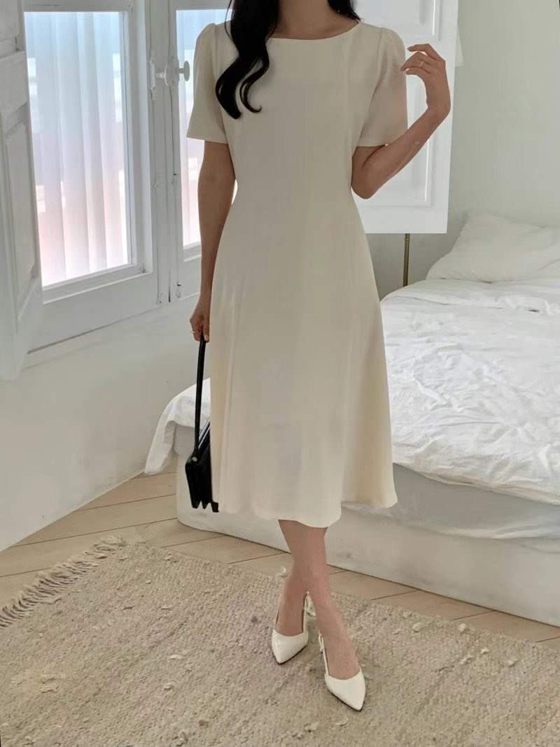 ON-NI-언니-T東大門㊣代購女士新款職業熱賣真品25春夏連衣裙ON-NI連衣裙