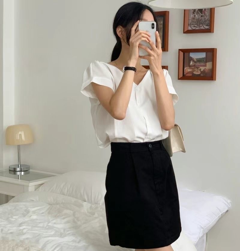 ON-NI-언니-T東大門㊣直郵女裝新款推薦人氣真品襯衫蕾絲衫ON-NI襯衫/蕾絲衫