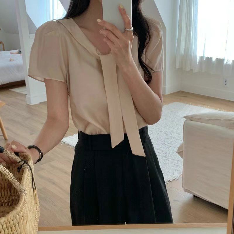 ON-NI-언니-T東大門㊣代購女士新款休閑時尚推薦襯衫蕾絲衫ON-NI襯衫/蕾絲衫