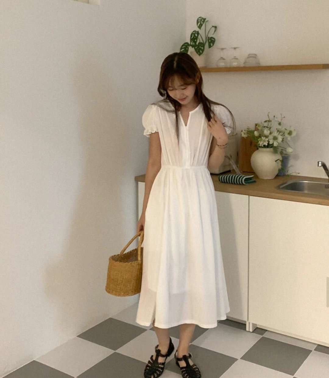 ON-NI-언니-T韓國直郵㊣女士新款熱賣推薦人氣真品連衣裙ON-NI連衣裙