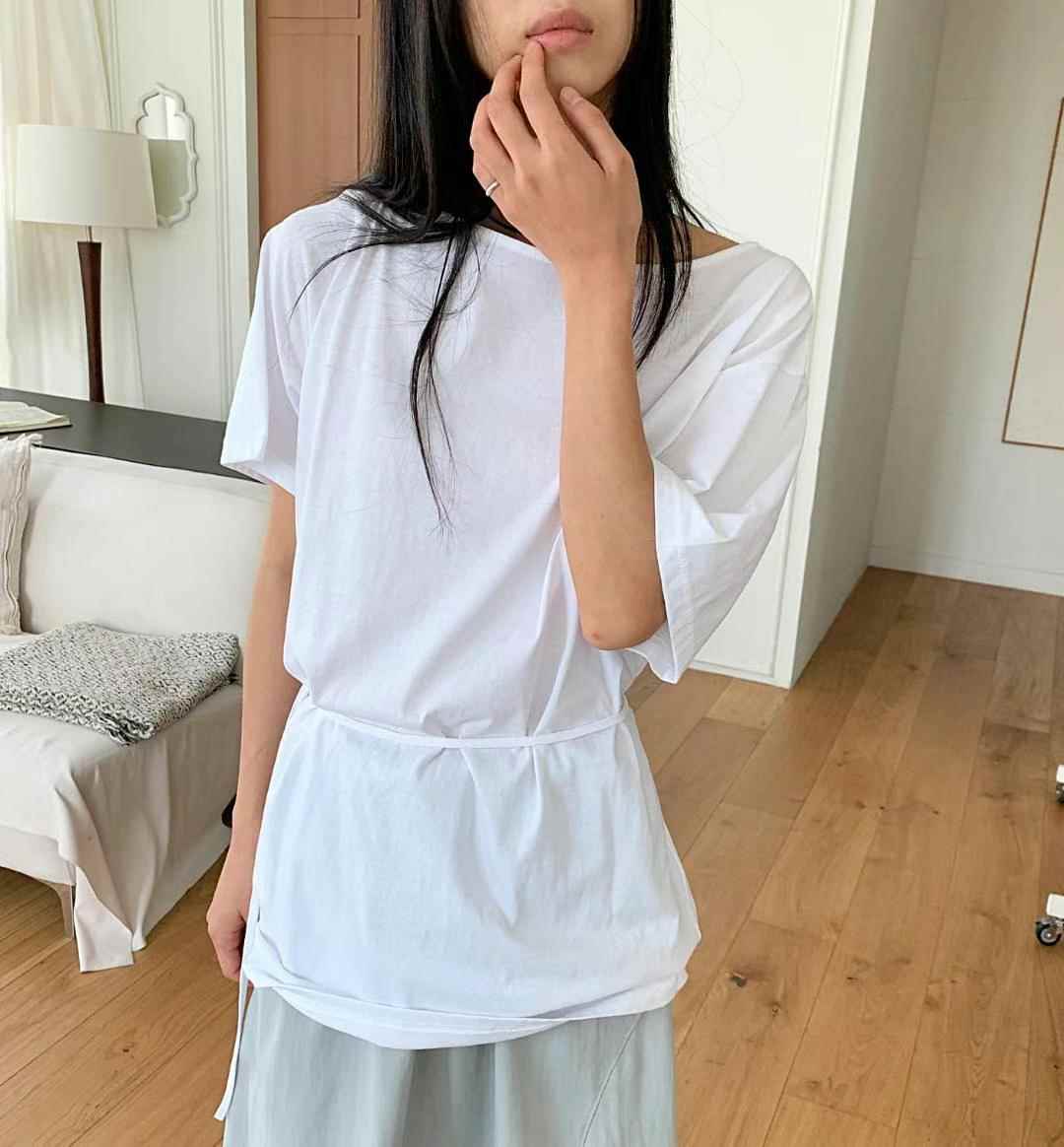 COVER-커버-T東大門㊣實拍女士新品休閑職業人氣推薦T恤寬松COVERT恤