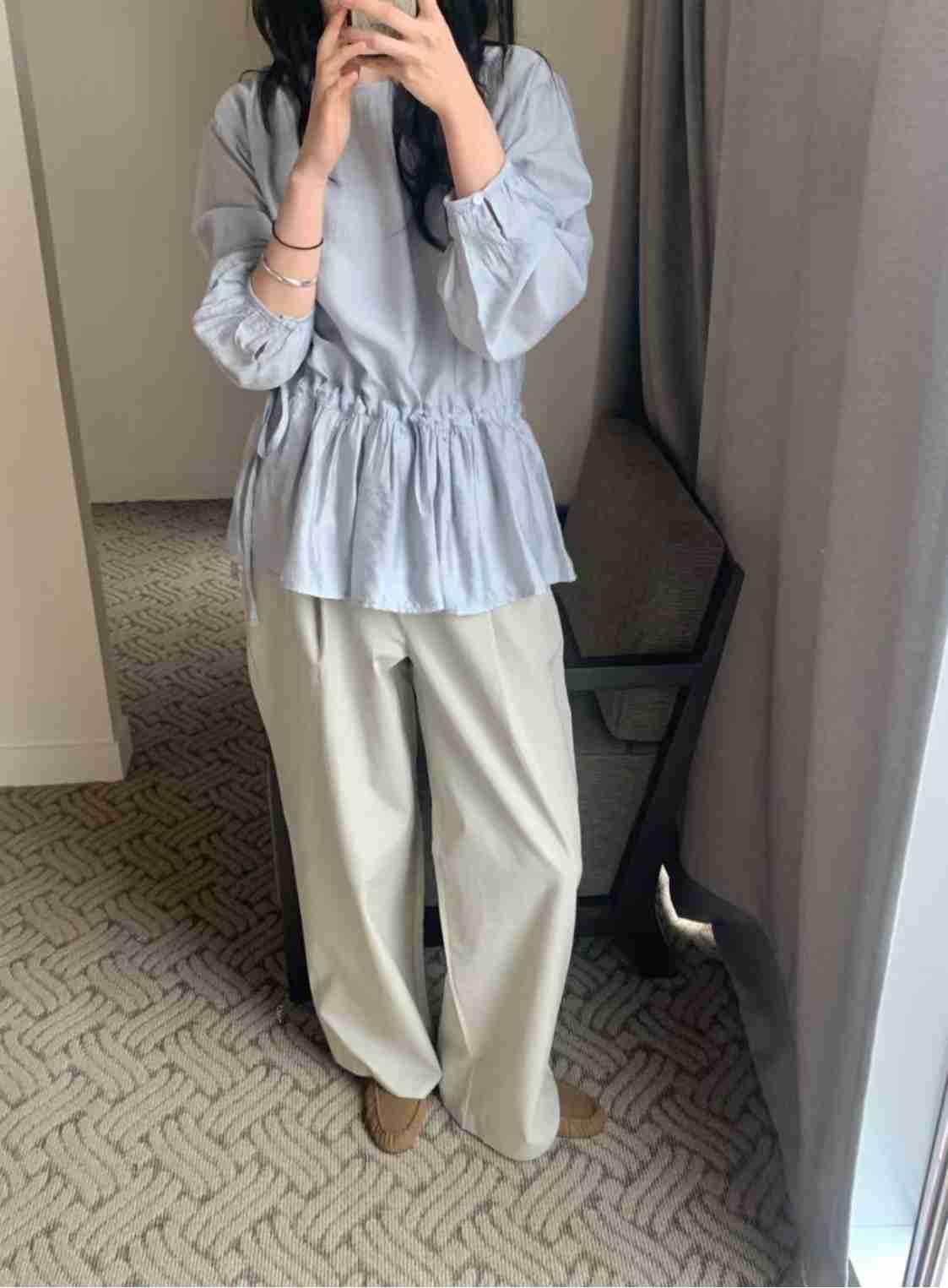ALL OF US東大門㊣直郵女裝新品時尚真品休閑熱賣襯衫蕾絲衫ALL OF US襯衫/蕾絲衫