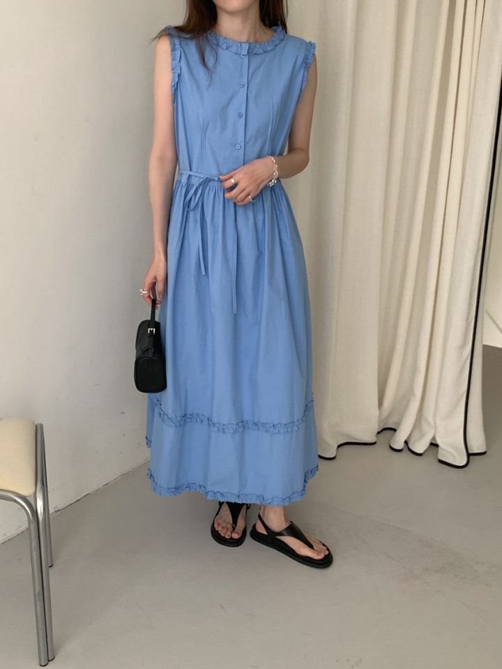 STAY HERE東大門㊣代購女裝新款真品人氣職業25春夏連衣裙STAY HERE連衣裙