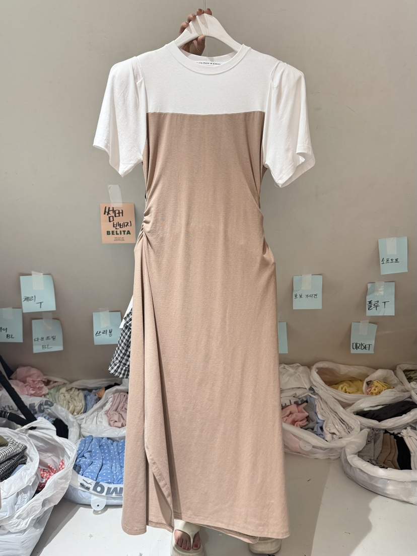 BELITA-L韓國直郵㊣女裝新款真品人氣休閑熱賣時尚連衣裙長款BELITA-L連衣裙