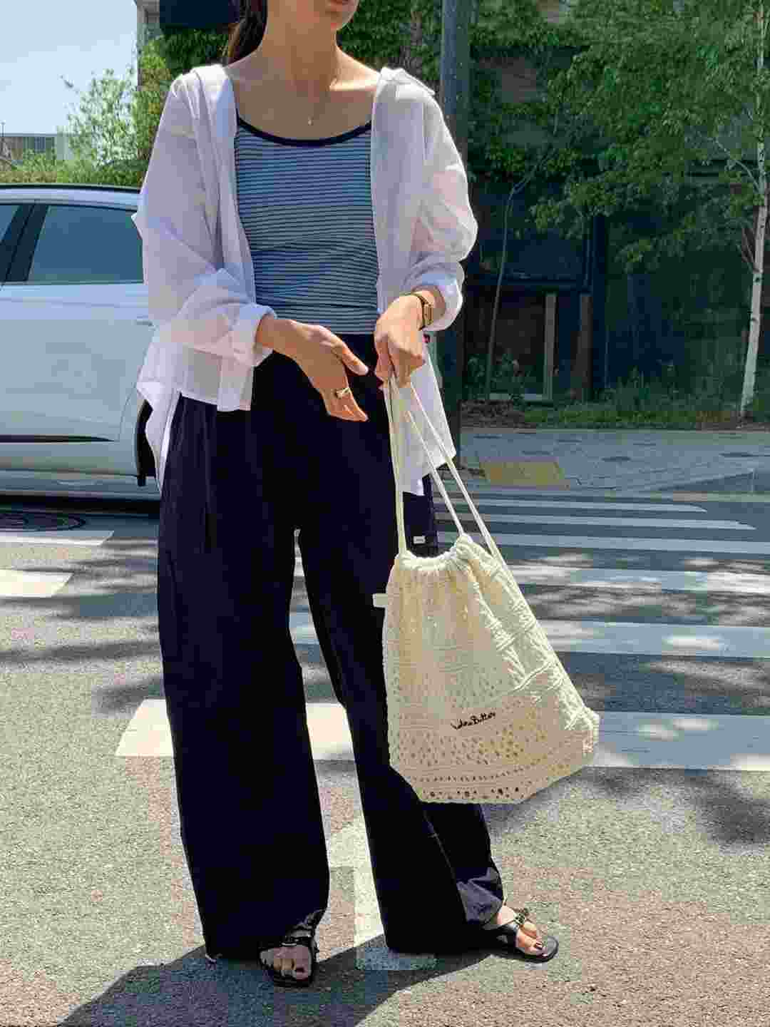 AREING東大門㊣代購女裝新品時尚職業人氣休閑25春夏襯衫蕾絲衫AREING襯衫/蕾絲衫