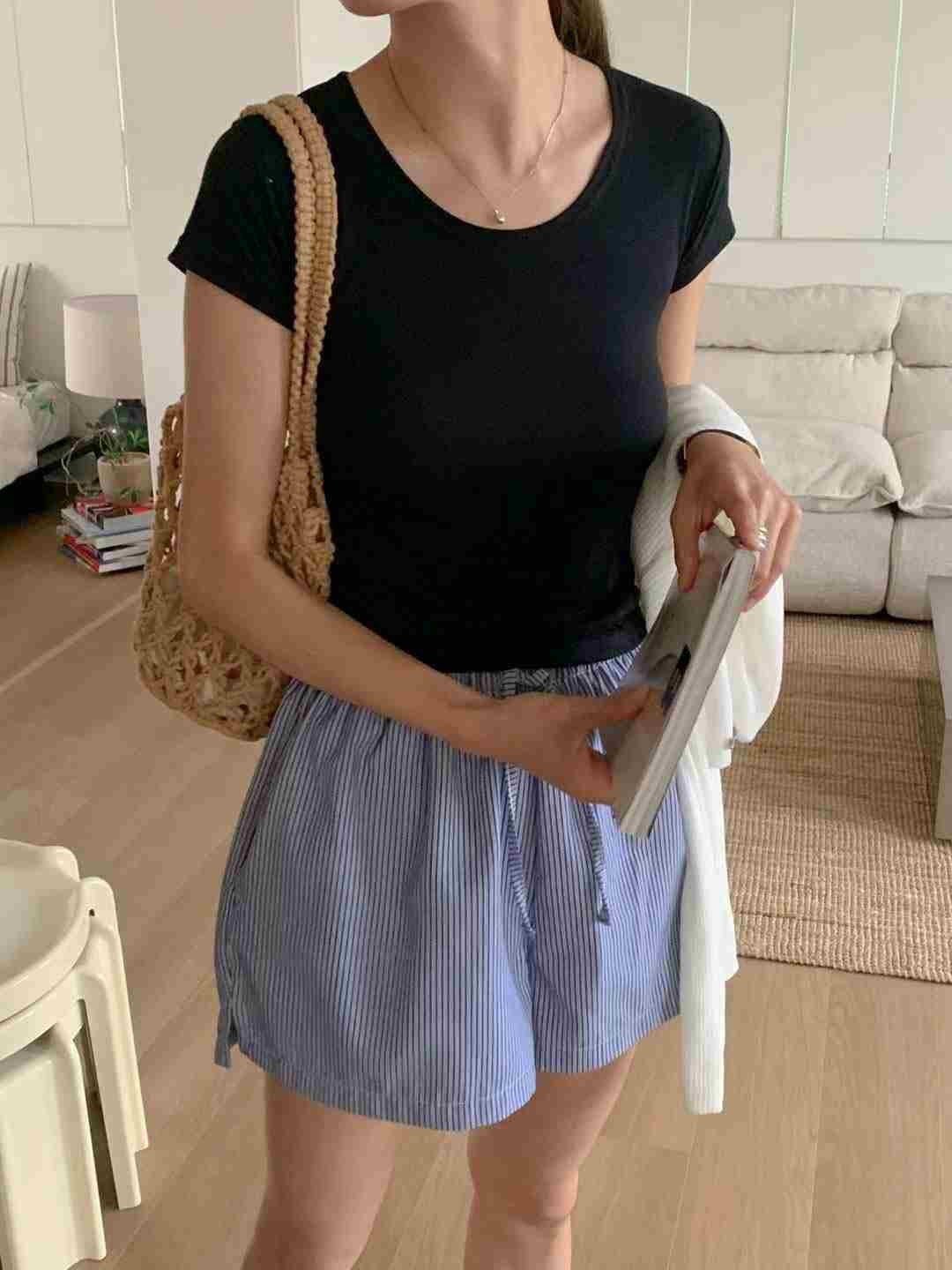 AREING韓國直郵㊣女士新品職業真品推薦時尚休閑熱賣人氣T恤AREINGT恤