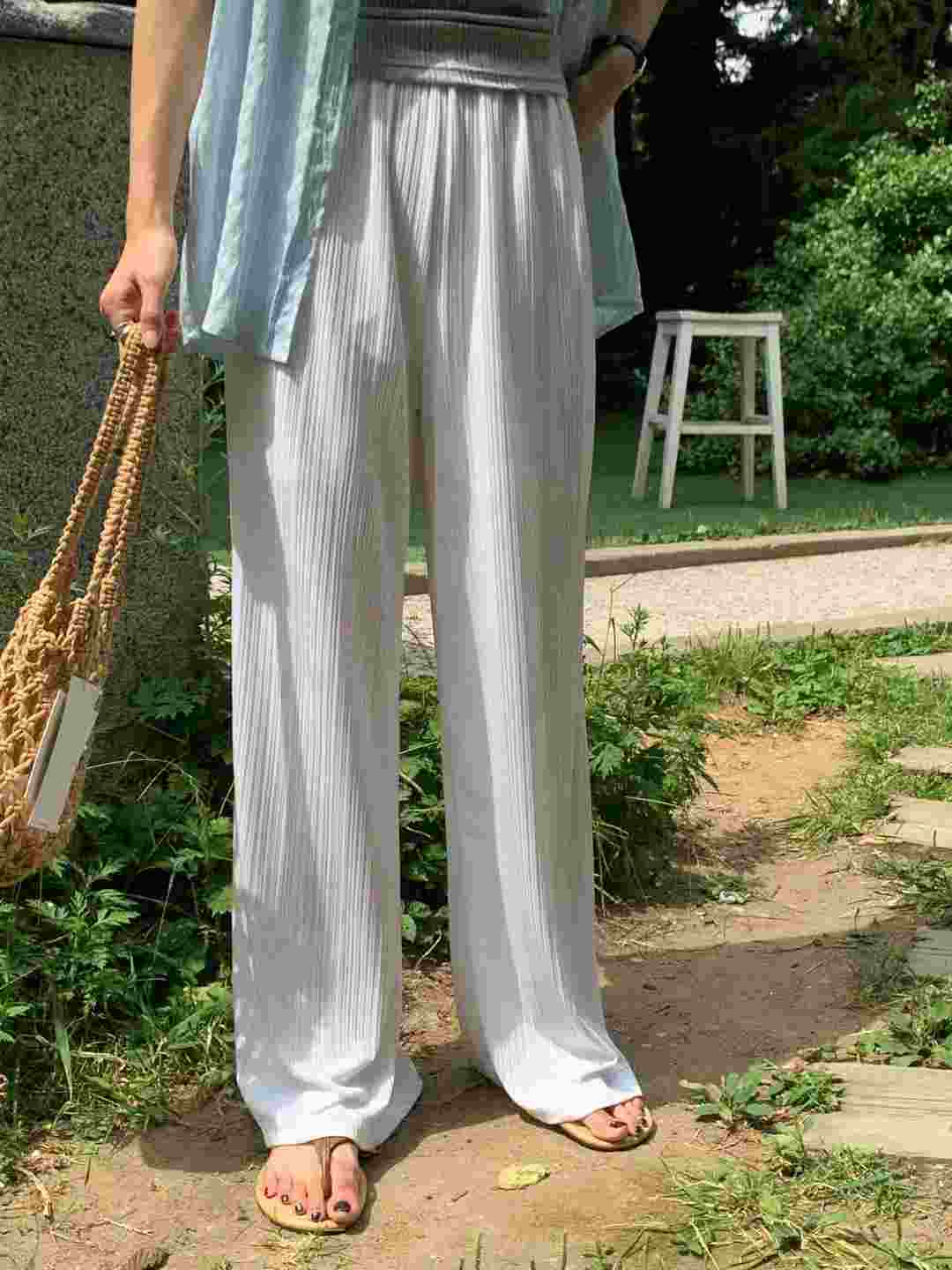 AREING韓國代購㊣女裝新款25春夏推薦真品人氣職業時尚休閑褲AREING休閑褲