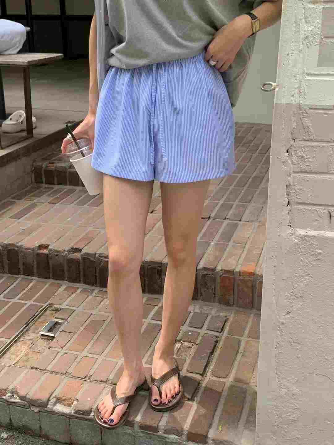 AREING韓國直郵㊣女士新款熱賣真品25春夏職業時尚人氣短褲AREING短褲
