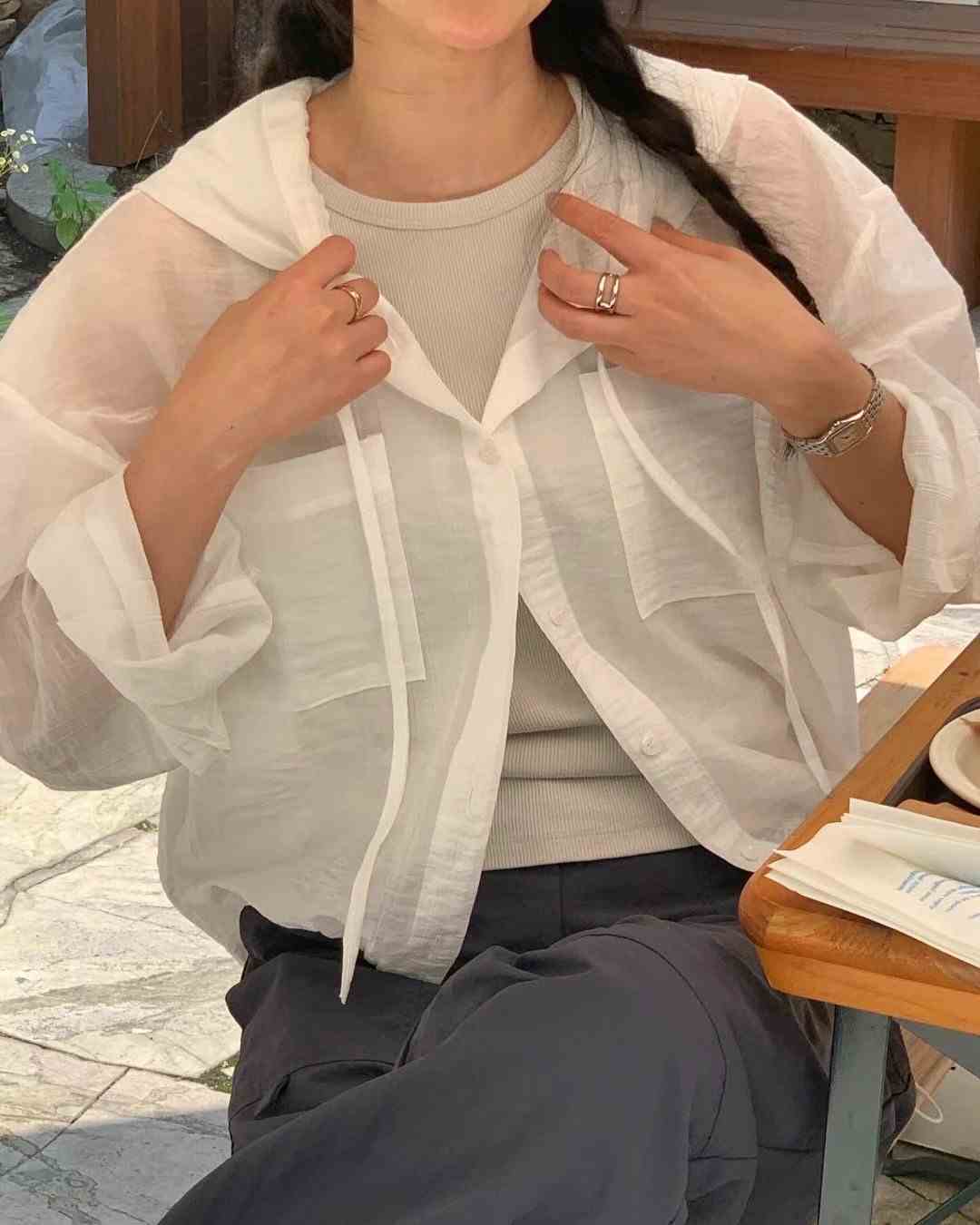 LONDON LACE-런던레이스-T東大門㊣實拍女士新品休閑襯衫蕾絲衫LONDON LACE襯衫/蕾絲衫