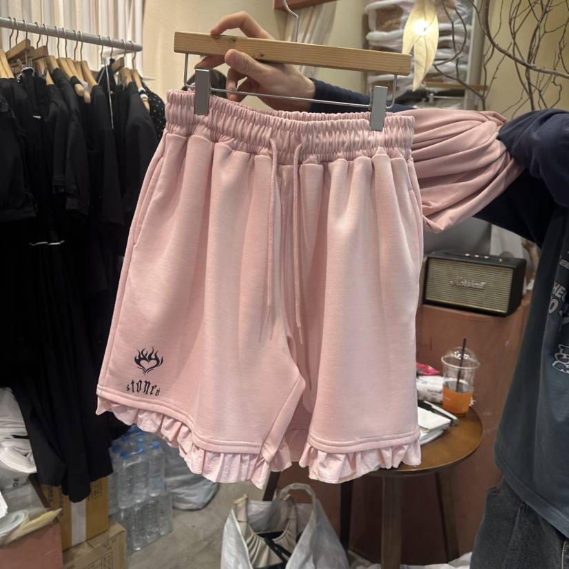 MIENNE東大門㊣實拍女裝新品熱賣真品時尚推薦職業短褲荷葉邊MIENNE短褲