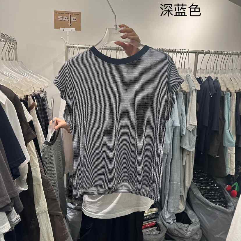 LOOKK韓國代購㊣女士新品真品推薦職業人氣時尚休閑25春夏T恤LOOKKT恤
