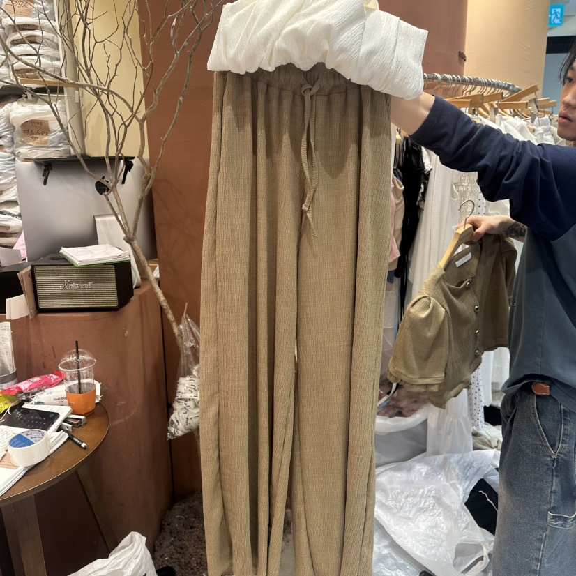 MIENNE東大門㊣直郵女裝新品推薦時尚真品25春夏職業休閑褲MIENNE休閑褲