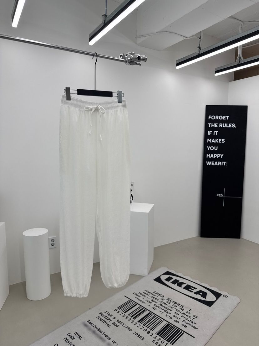RED-A韓國直郵㊣女裝新品人氣時尚真品推薦25春夏休閑褲褶皺RED-A休閑褲