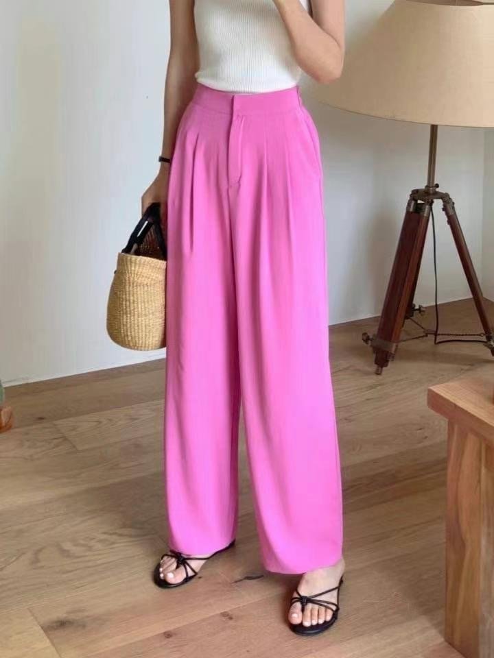 NOON東大門㊣實拍女裝新品人氣職業休閑推薦25春夏時尚休閑褲NOON休閑褲