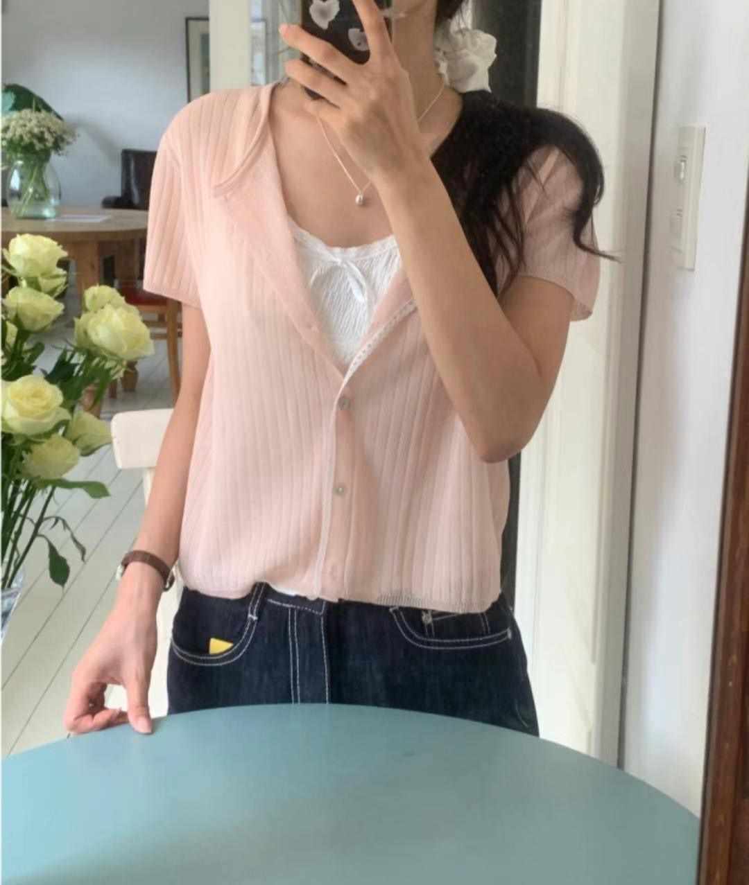 ASKMEAQUESTION韓國代購㊣女士新款職業時尚熱賣真品針織衫ASKMEAQUESTION針織衫