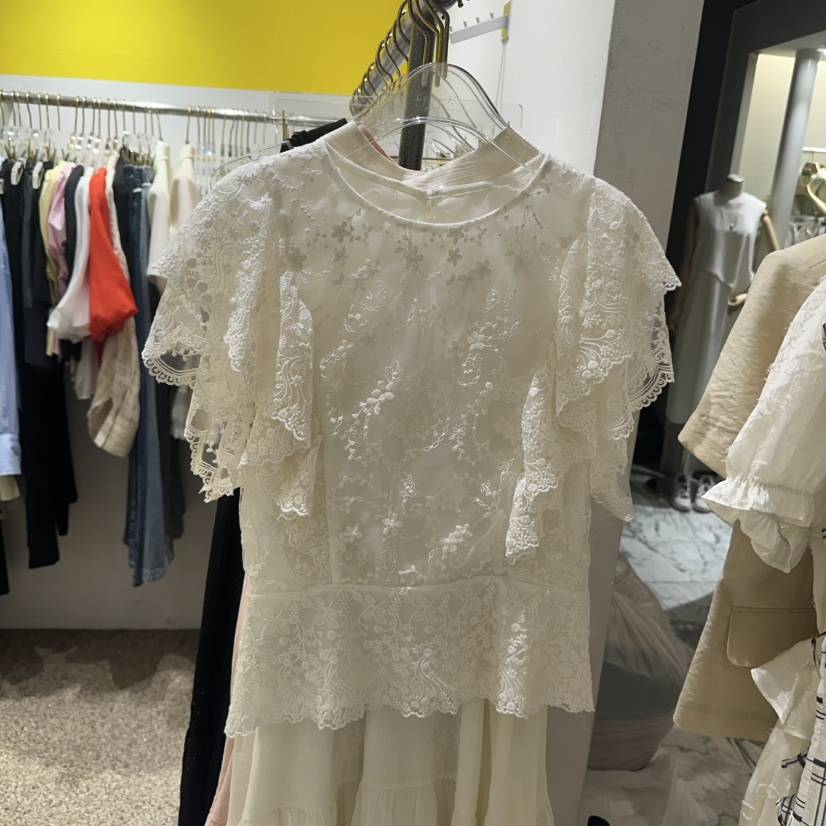 LE MASTERPLACE東大門㊣實拍女士新品職業熱賣時尚襯衫蕾絲衫Le masterpiece襯衫/蕾絲衫