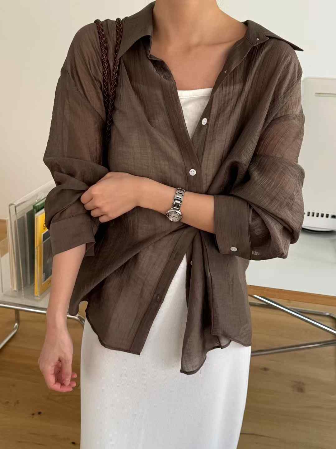 around110東大門㊣代購女裝新品時尚熱賣人氣推薦襯衫蕾絲衫around110襯衫/蕾絲衫
