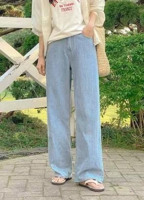 BEE東大門㊣直郵女裝新品推薦休閑人氣時尚25春夏職業牛仔褲BEE牛仔褲