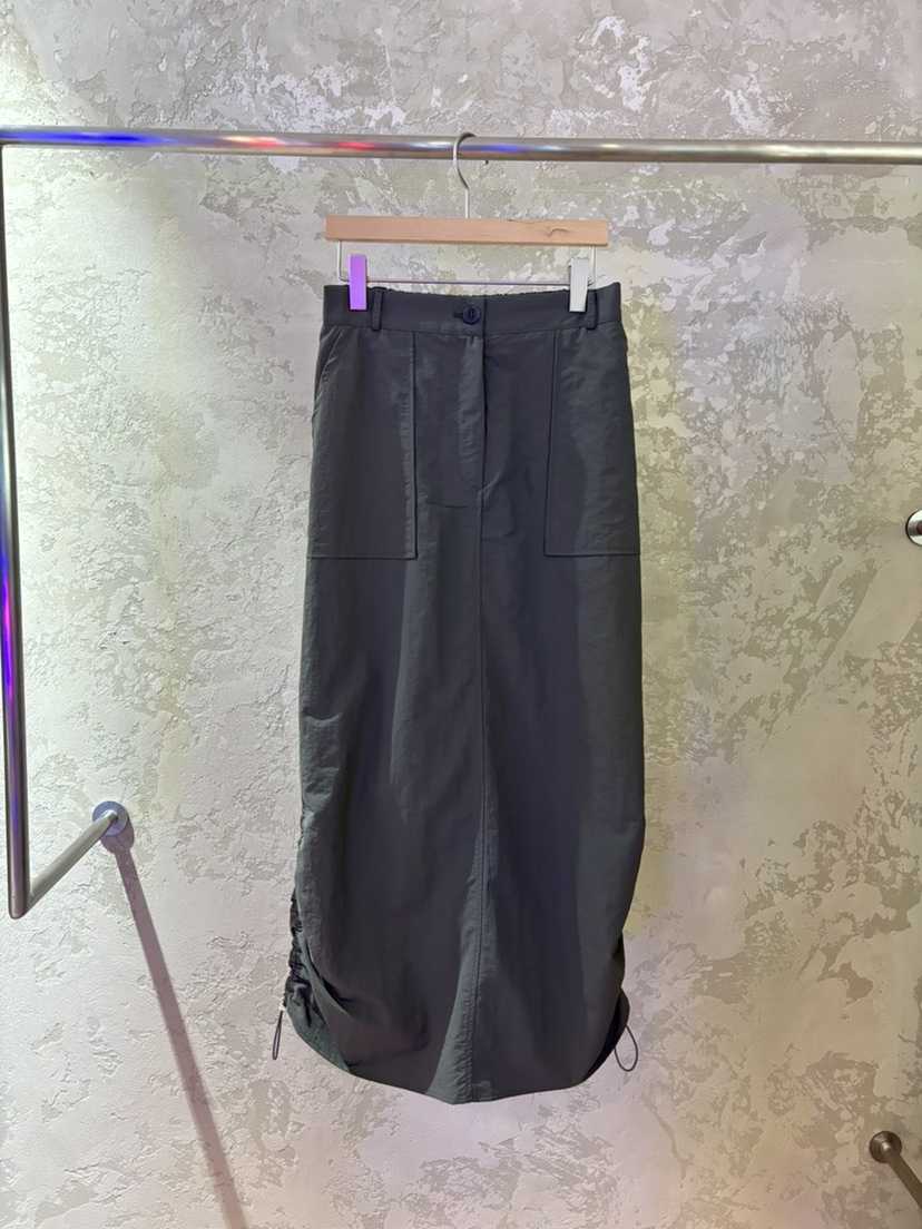 PIN-UP韓國代購㊣女士新品推薦時尚人氣職業熱賣25春夏長裙口袋PIN-UP長裙