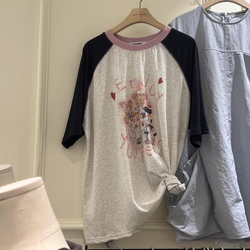 DAISY DRESS東大門㊣直郵女士新品人氣真品推薦25春夏熱賣T恤DAISY DRESST恤